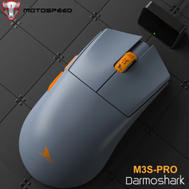 Imagem da oferta Mouse Motospeed-Darmoshark m3s-pro 4khz sem fio bluetooth n52840