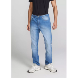 Imagem da oferta Calça Jeans Masculina Slim Com Elastano Hering