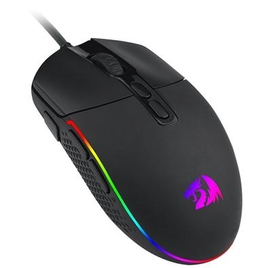 Imagem da oferta Mouse Gamer Redragon Invader M719 RGB 10000DPI 8 Botões Black