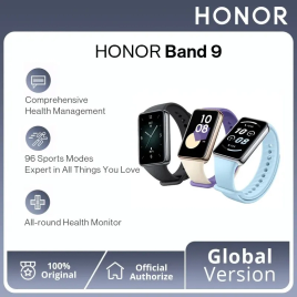 Imagem da oferta Smartwatch HONOR Band 9 Tela AMOLED de 1,57" 60hz - Versão Global