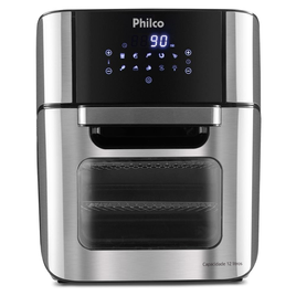 Imagem da oferta Fritadeira Elétrica Sem Óleo Air Fry Philco Oven PFR2200P 12L - Preta