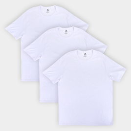 Imagem da oferta Kit Camiseta Hering Básica Masculina - 3 Peças