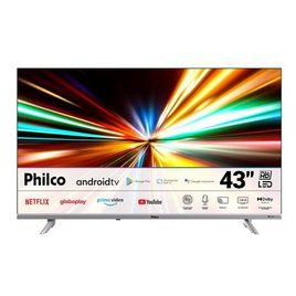 Imagem da oferta Smart TV Philco 43'' PTV43E3AAGSSBLF Android TV LED Dolby Audio