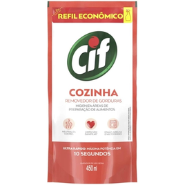 Imagem da oferta Cif Limpador Ultra Rápido Desengordurante Refil 450Ml