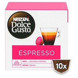 Imagem da oferta Café em Cápsula Nescafe Dolce Gusto Espresso - 10 Unidades