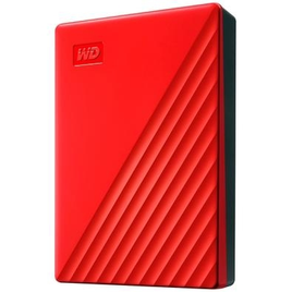 Imagem da oferta HD Externo WD 4TB My Passport USB 3.0 Vermelho - WDBPKJ0040BRD-WESN