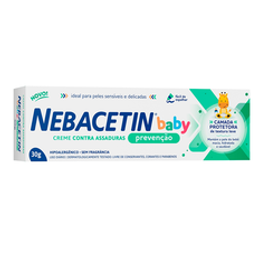 Imagem da oferta 2 Unidades Creme Contra Assaduras Nebacetin Baby Prevenção 30g