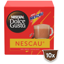 Imagem da oferta Caixa de Cápsulas Nescau Nescafé Dolce Gusto - 10 Cápsulas