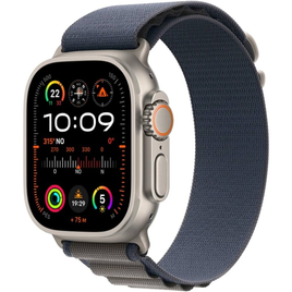 Imagem da oferta Apple Watch Ultra 2 GPS + Cellular Caixa de titânio 49 mm Pulseira loop Alpina azul M