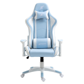 Imagem da oferta Cadeira Gamer SuperFrame Mage Reclinável Azul e Branco