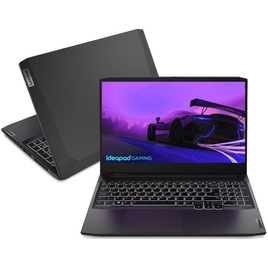 Imagem da oferta Notebook Gamer Lenovo Gaming 3i i5-11300H 8GB SSD 512GB GeForce GTX1650 Tela 15.6 FHD Linux - 82MGS00200