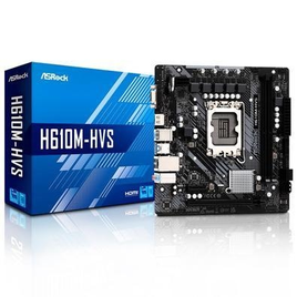 Imagem da oferta Placa Mãe Asrock H610m-hvs M.atx LGA 1700 DDR4 HDMI VGA