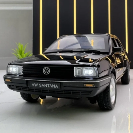 Imagem da oferta Volkswagen santana-modelo de liga metálica de alta simulação carro com som e luz brinquedo coleção presente para cr