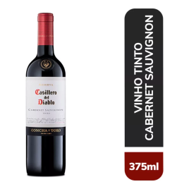 Imagem da oferta Vinho chileno tinto seco reserva casillero del Diablo cabernet sauvignon valle central garrafa 375ml