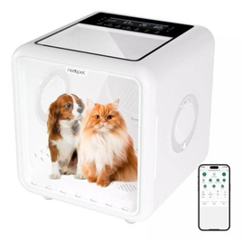 Imagem da oferta Caixa de Secadora Inteligente Máquina Secar Pet 72L Secador Cães e Gatos 127V 3 Modos de Secagem Pet shop Profissional