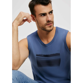 Imagem da oferta Regata Básica Masculina Regular Com Estampa -  Store