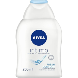 Imagem da oferta NIVEA Sabonete Líquido Íntimo Fresh Comfort 250ml - Sensação de conforto limpeza proteção e bem estar com aloe ver