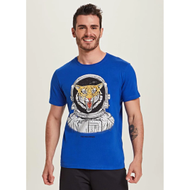 Imagem da oferta Camiseta Estampada The Philippines Masculina Azul