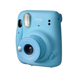 Imagem da oferta Instax Mini 11 Fujifilm Azul Flash Automático