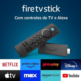 Imagem da oferta Fire TV Stick com Controle Remoto por Voz com Alexa (inclui comandos de TV)