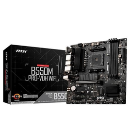 Imagem da oferta Placa-Mãe MSI B550M Pro-VDH WiFi AMD AM4 mATX