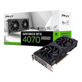 Imagem da oferta Placa de Vídeo RTX 4070 SUPER Gaming Verto OC Dual Fan PNY NVIDIA GeForce 12GB GDDR6X DLSS 3 Ray Tracing - VCG4070S12DFXPB1-O