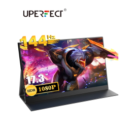 Imagem da oferta Monitor Gamer Portátil UPERFECT UPlays K8 17,3" 144 Hz FHD 1080P USB C HDMI
