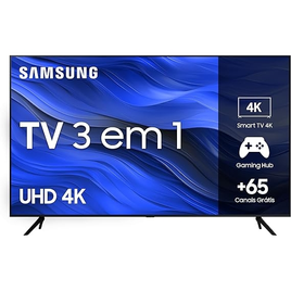 Imagem da oferta SAMSUNG Smart TV Crystal 50" 4K UHD CU7700 - Com Alexa Samsung Gaming Hub Preto
