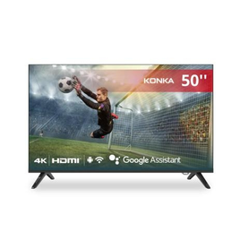 Imagem da oferta Smart TV LED 50" UHD 4K Design sem bordas Google Assistant e Android TV com Bluetooth Konka KDG50