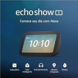 Imagem da oferta Smart Speaker Echo Show 5 Amazon Tela de 5.5" Alexa em Português