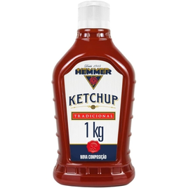 Imagem da oferta Ketchup Tradicional Hemmer Bisnaga 1kg