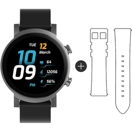 Imagem da oferta Ticwatch E3 Smartwatch Wear OS do Google for Men Women Qualcomm Snapdragon Wear 4100 Platform Health Monitor Fitness Tracker GPS NFC Mic S