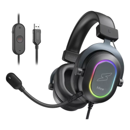 Imagem da oferta Headset Gamer Fifine Superframe Edition Sfh6 Rgb 7.1 50mm