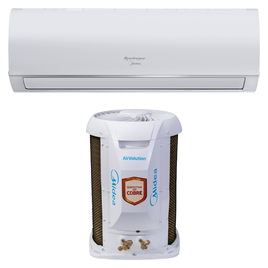 Imagem da oferta Ar Condicionado Split Springer Midea Hi Wall Airvolution 9.000 Btu/h Frio Monofásico - 42AFFCI09S5