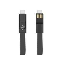 Imagem da oferta Cabo curto Slim 3 em 1 - Micro USB / Lightning / Tipo C - Gshield
