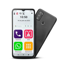 Imagem da oferta Celular ObaSmart Conecta G Max 2 SE 64GB Tela 6,5'' HD Dual Chip 2GB RAM Android 11 Go Quad Core - OB054