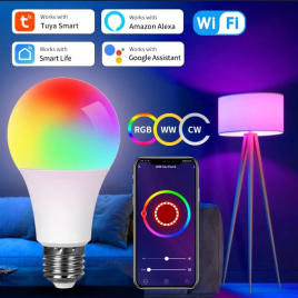 Imagem da oferta Lâmpada Inteligente 20W LED RGB Tuya Smart WiFi Alexa