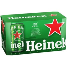 Imagem da oferta Cerveja Heineken Lata Puro Malte Lager 8 Unidades