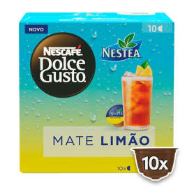 Imagem da oferta Caixa de Cápsulas Nestea Mate Limão Nescafé Dolce Gusto - 10 Cápsulas