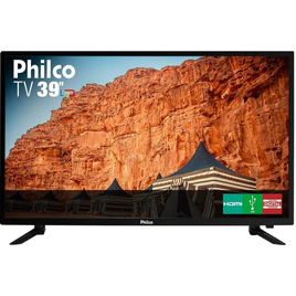 Imagem da oferta TV LED 39'' HD PTV39N87D Philco Receptor Digital Função Futebol - Não é SMART TV