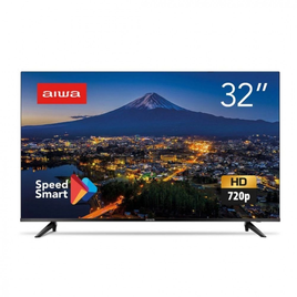 Imagem da oferta Smart Tv 32'' Hd Aiwa Android Hdr10 Bvolt - AWS-TV-32-BL-01