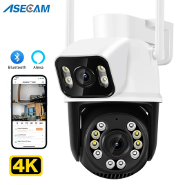 Imagem da oferta Cameras Vigilância wifi 8MP 4K lente dupla ASECAM