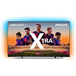 Imagem da oferta Smart TV 75" Mini LED 4K 120 Hz Philips THE XTRA 75PML9118/78 Google TV Ambilight P5 DTS Play-Fi Freesync Dolby Vision