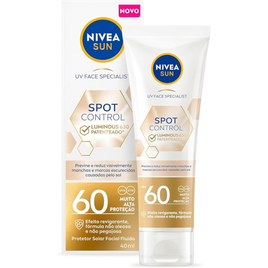 Imagem da oferta Protetor Solar Facial Fluido Spot Control Luminous 630® FPS60 40ml NIVEA SUN