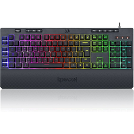 Imagem da oferta Teclado Gamer Redragon Shiva RGB ABNT2 - K512RGB