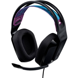 Imagem da oferta Headset Gamer Logitech G335 com Almofadas com Espuma de Memória Design Leve e Conexão 35mm para PC PlayStation Xbox Ni