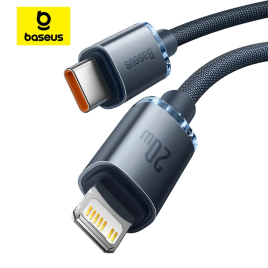Imagem da oferta Cabo Lightning Baseus 20W PD USB C 1,2m - Internacional