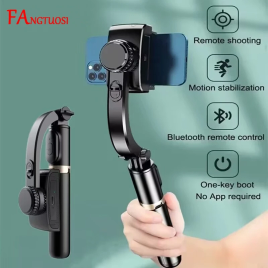 Imagem da oferta FANGTUOSI-Estabilizador de Vídeo Móvel Bluetooth Selfie Stick Estabilizador de Gimbal para Smartphone Live Vertical Sh