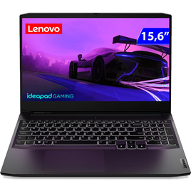 Imagem da oferta Notebook Gamer Lenovo Gaming 3i i5-11300H 8GB SSD 512GB Geforce GTX 1650 Tela 15,6" FHD W11 - 82MG0009BR