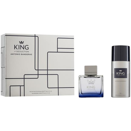 Imagem da oferta Conjunto Perfume Antonio Banderas King of Seduction Duo Masculino EDT 100ml + Desodorante 150ml